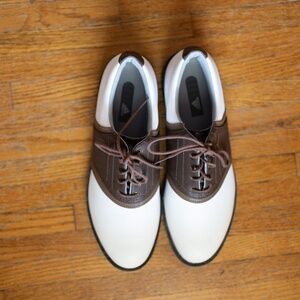 Adidas Leather saddle golf shoe